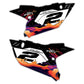 Side Number Plate Graphics Kit - Fits Yamaha YZ125, YZ250, YZ250F, YZ450F, WR250F, WR450F