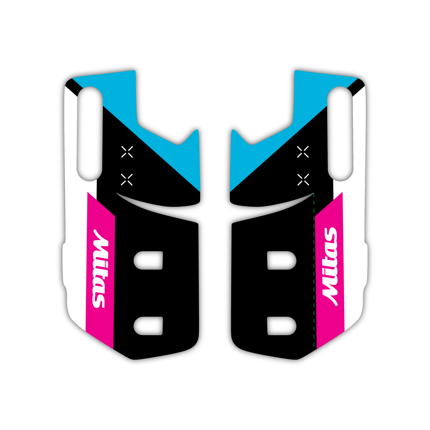 Lower Fork Guard Graphics Kit - Fits CF Moto 450 MT 2024-2025