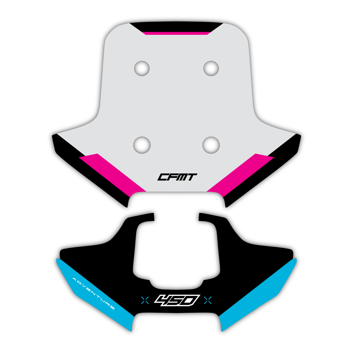 Windshield Graphics Kit - Fits CF Moto 450 MT 2024-2025