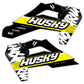 Radiator Shroud Graphics Kit - Fits Husqvarna TC 85, TC 125, FC 250, FC 350, FC 450, TE 300, FE 250, FE 350, FE 501