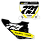 Front & Side Number Plate Graphics Kit - Fits Husqvarna TC 85, TC 125, FC 250, FC 350, FC 450, TE 300, FE 250, FE 350, FE 501