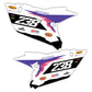 Side Number Plate Graphics Kit - Fits Yamaha YZ125, YZ250, YZ250F, YZ450F, WR250F, WR450F