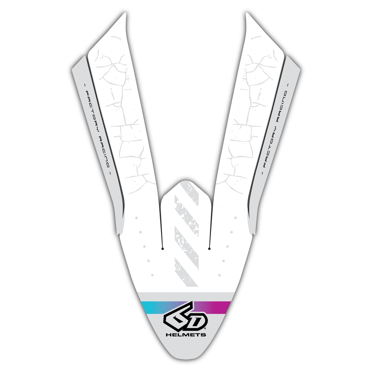 Front Fender Graphics Kit - Fits Stark Future Stark VARG Electric Motocross Bike