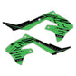 Radiator Shroud Graphics Kit - Fits Kawasaki KX65, KX85, KX250, KX250F, KX450F, KX450X