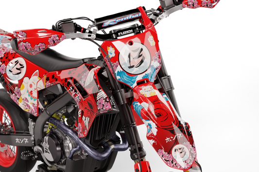 Honda Japan Graphics Kit - CRF50 CRF110 CR125 CR250 CRF250r CRF450r CRF450RL CRF450RX CRF300L