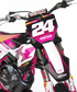Husqvarna Jawbreaker Graphics Kit - TC50 TC65 TC85 701 TC FC FS 125+
