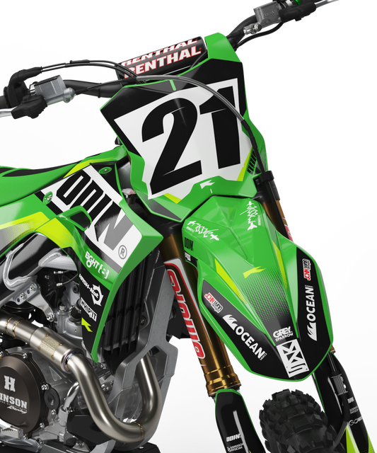 Kawasaki Void Graphics Kit - KX65 KX85 KLX110 KX125 KX250 KX250F KX450F