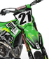 Kawasaki Void Graphics Kit - KX65 KX85 KLX110 KX125 KX250 KX250F KX450F