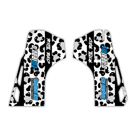 Katmandu Honda CRF 250 300 450 R RX RXW L Enduro Lower Fork Guard Bolt-On Plastic & Graphics Kit