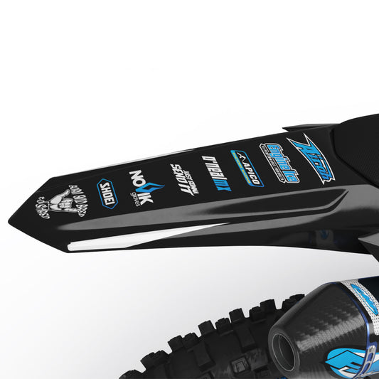 Katmandu Honda CRF 250 300 450 R RX RXW L Enduro Rear Mudguard Fender Bolt-On Plastic & Graphics Kit