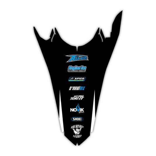 Katmandu Honda CRF 250 300 450 R RX RXW L Enduro Rear Mudguard Fender Bolt-On Plastic & Graphics Kit