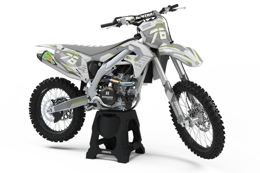 Kawasaki Cyborg Graphics Kit - KX65 KX85 KLX110 KX125 KX250 KX250F KX450F