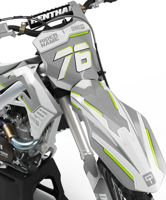 Kawasaki Cyborg Graphics Kit - KX65 KX85 KLX110 KX125 KX250 KX250F KX450F