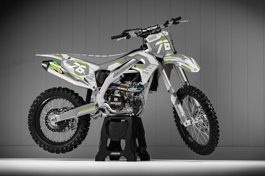 Kawasaki Cyborg Graphics Kit - KX65 KX85 KLX110 KX125 KX250 KX250F KX450F