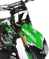 Kawasaki Warfare Graphics Kit - KX65 KX85 KLX110 KX125 KX250 KX250F KX450F