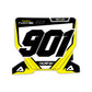 Front Number Plate Graphics Kit - Fits Husqvarna TC 85, TC 125, FC 250, FC 350, FC 450, TE 300, FE 250, FE 350, FE 501