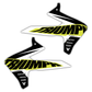 Radiator Shroud Graphics Kit - Fits Triumph TF 250-X, TF 450-X