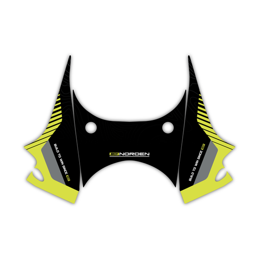 Windshield (less coverage) Graphics Kit - Fits Husqvarna Norden 901