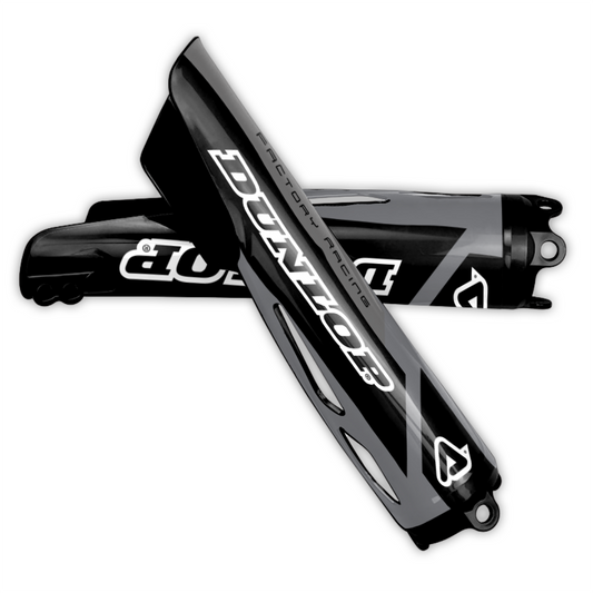 Leipzig Honda CRF 250 300 450 R RX RXW L Enduro Lower Fork Guard Bolt-On Plastic & Graphics Kit