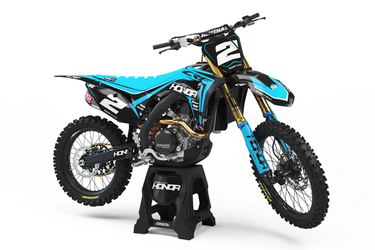 Honda Lightening v3 Graphics Kit - CRF50 CRF110 CR125 CR250 CRF250r CRF450r CRF450RL CRF450RX CRF300L