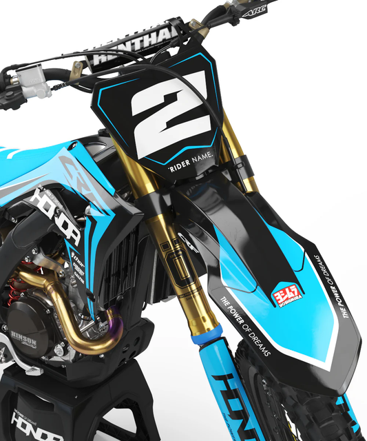 Honda Lightening v3 Graphics Kit - CRF50 CRF110 CR125 CR250 CRF250r CRF450r CRF450RL CRF450RX CRF300L