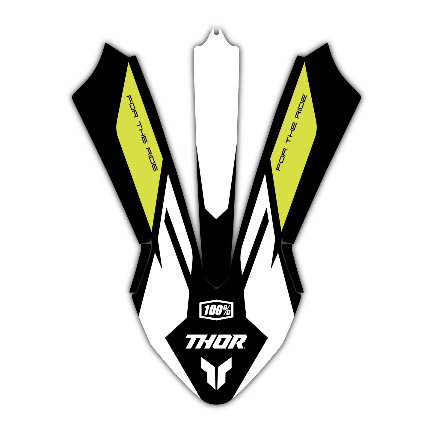 Front Fender Graphics Kit - Fits Triumph TF 250-X, TF 450-X