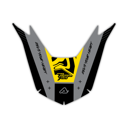 Rear Fender Graphics Kit - Fits Yamaha Tenere 700 2025 Adventure & Rally Models