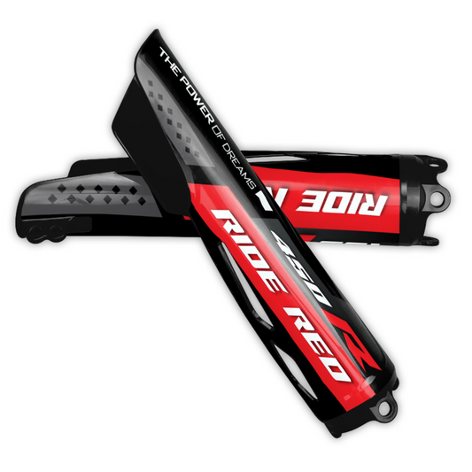 Memphis Honda CRF 250 300 450 R RX RXW L Enduro Lower Fork Guard Bolt-On Plastic & Graphics Kit