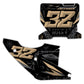 Front & Side Number Plate Graphics Kit - Fits Husqvarna TC 85, TC 125, FC 250, FC 350, FC 450, TE 300, FE 250, FE 350, FE 501