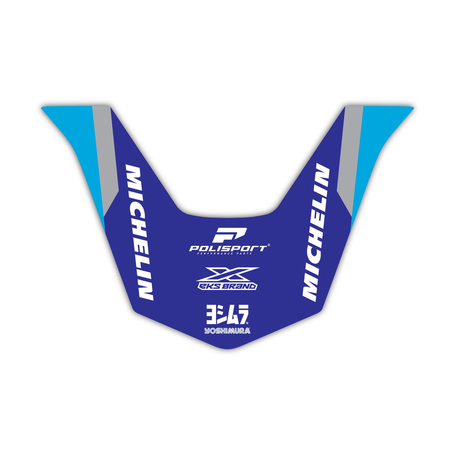 Rear Fender Mudguard Graphics Kit - Fits Yamaha Tenere 700 2019-2024