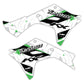 Radiator Shroud Graphics Kit - Fits Kawasaki KX65, KX85, KX250, KX250F, KX450F, KX450X