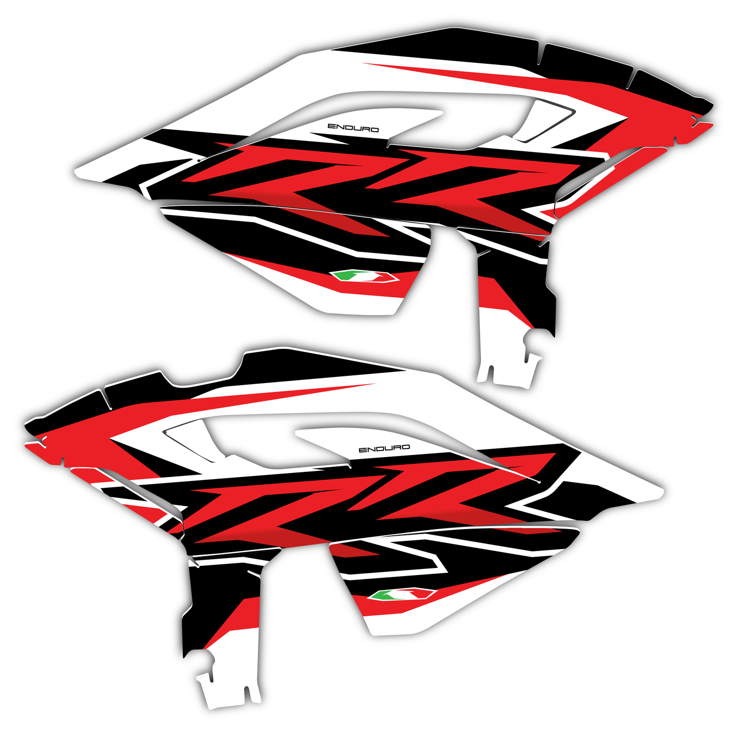 Radiator Shroud Graphics Kit - Fits Beta RR X-PRO RX 2T 250 350 RX 4T 450