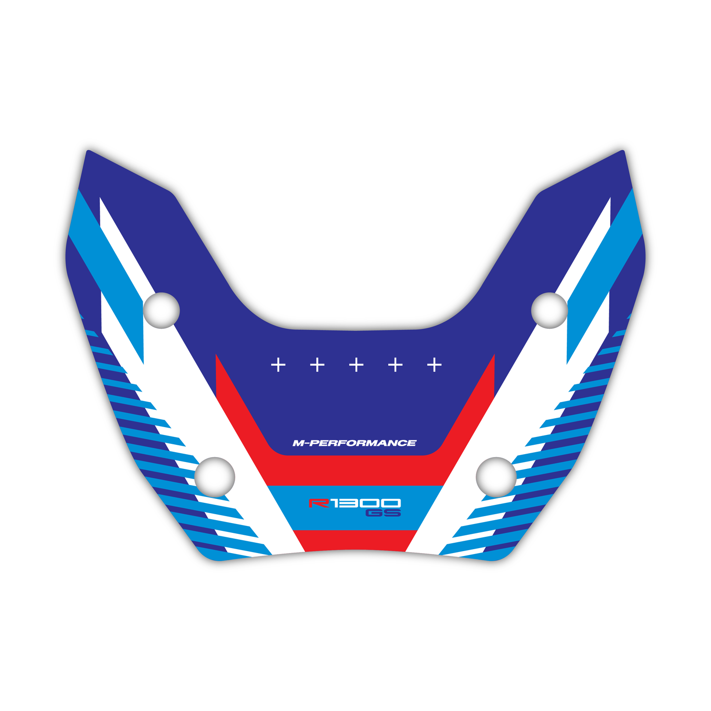 Large Windshield Less Coverage Graphics Kit - Fits BMW R 1300 GS 2023-2025