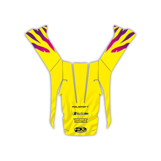 Front Fender Mudguard Graphics Kit - Fits Suzuki DR-Z4S & SM 2025