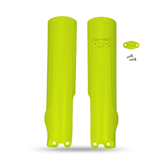 Neon Yellow UFO  Fork Guard Plastics - Husqvarna KTM GasGas