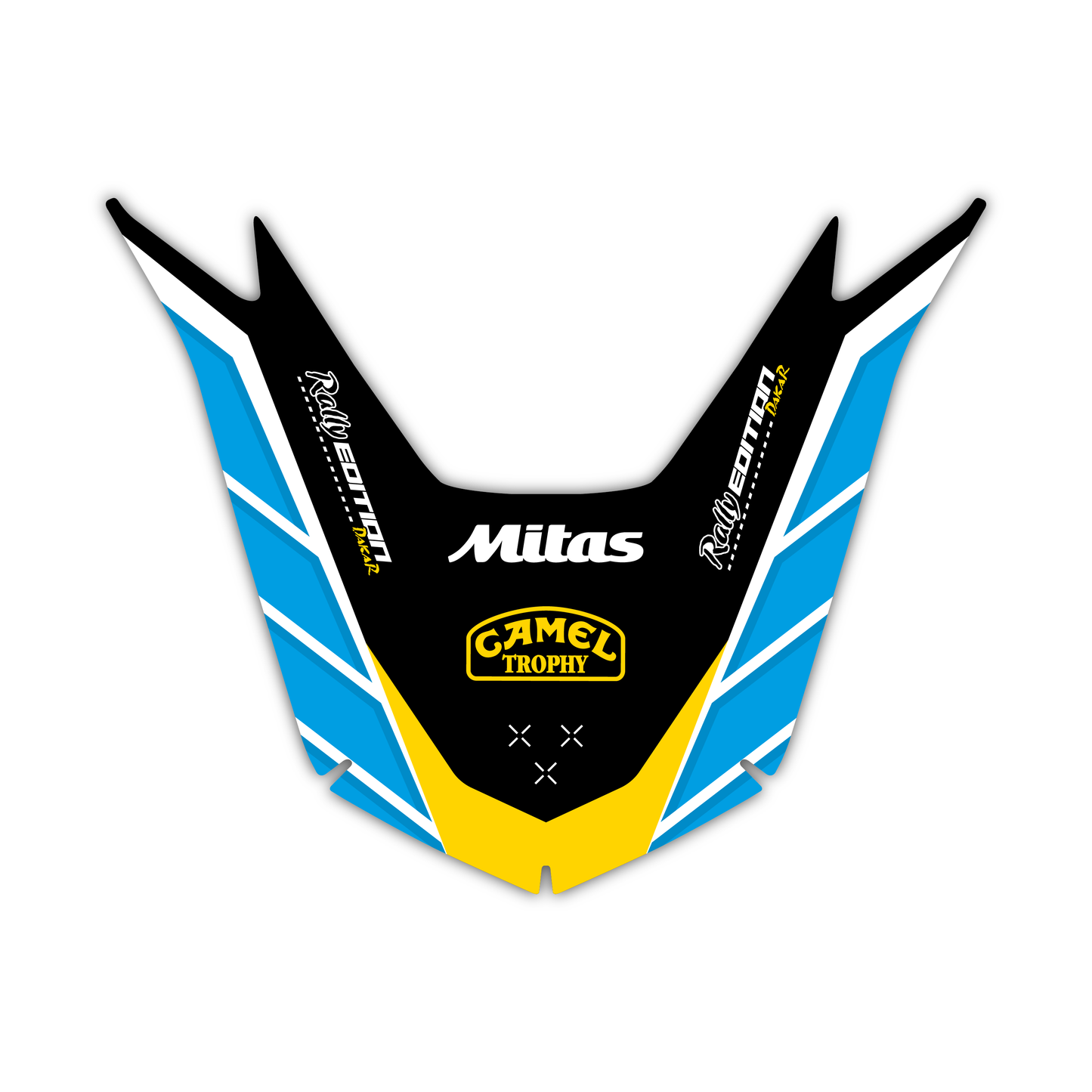 Rear Fender Graphics Kit - Fits Yamaha Tenere 700 2025 Adventure & Rally Models