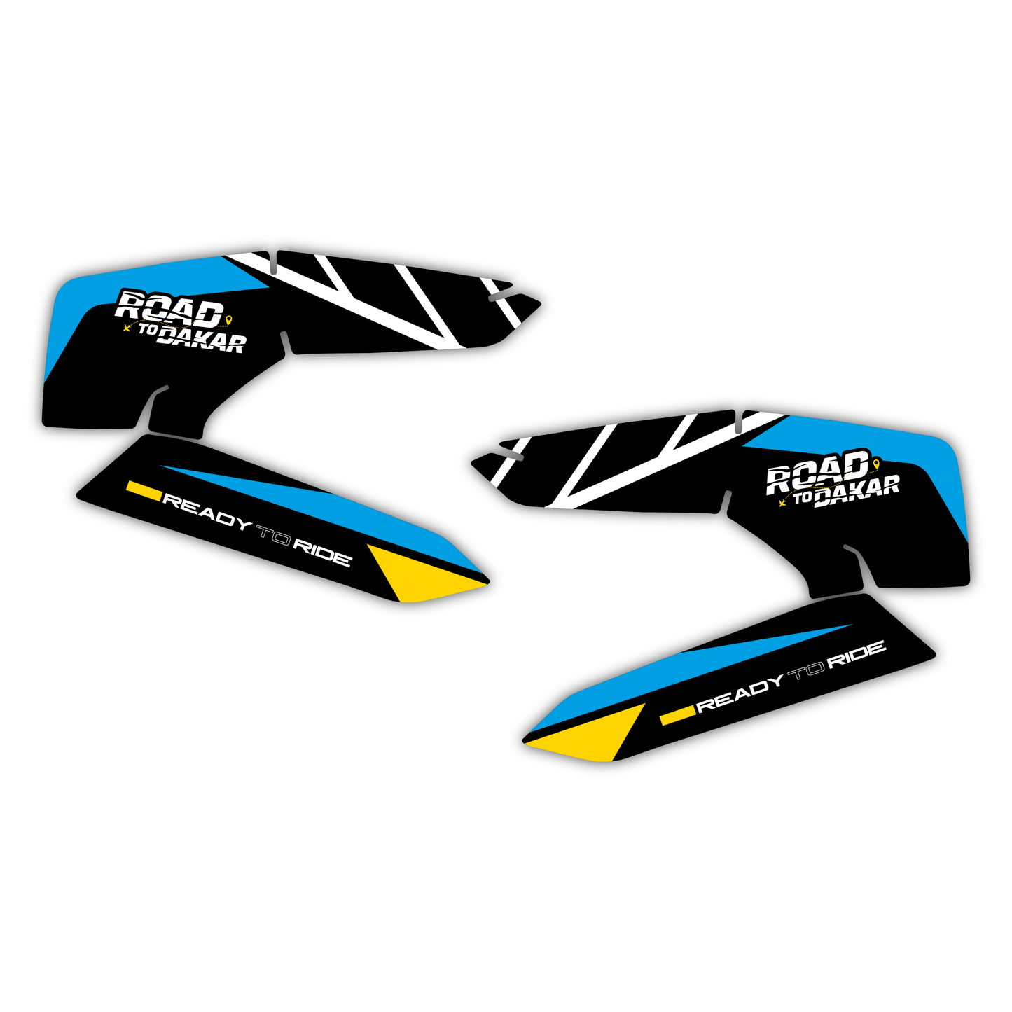 Handguard Graphics Kit - Fits Yamaha Tenere 700 2025 Adventure & Rally Models