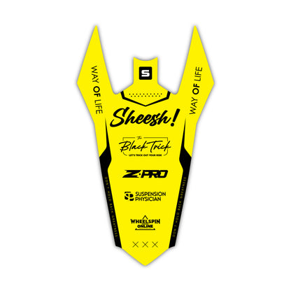 Rear Fender Graphics Kit - Fits Suzuki RM85, RM125, RM250, RM-Z250, RM-Z450