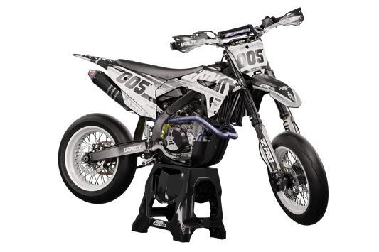 Honda Noir Graphics Kit - CRF50 CRF110 CR125 CR250 CRF250r CRF450r CRF450RL CRF450RX CRF300L