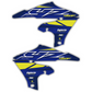 Radiator Shroud Graphics Kit - Fits Yamaha YZ125, YZ250, YZ250F, YZ450F, WR250F, WR450F