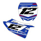 Front & Side Number Plate Graphics Kit - Fits Yamaha YZ125, YZ250, YZ250F, YZ450F, WR250F, WR450F