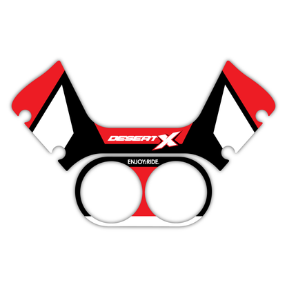 Headlight Surround Graphics Kit - Fits Ducati Desert X 2022-2025