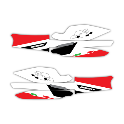 Handguard Graphics Kit - Fits Ducati Desert X 2022-2025