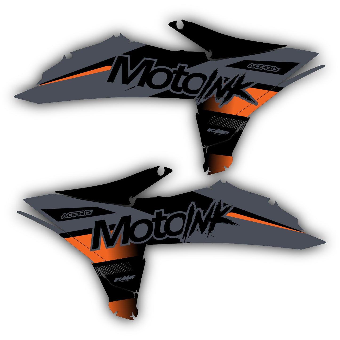 KTM Phantom Graphics Kit - SX50 SX65 SX85 SX SXF EXC XC EXCF Six Days 125