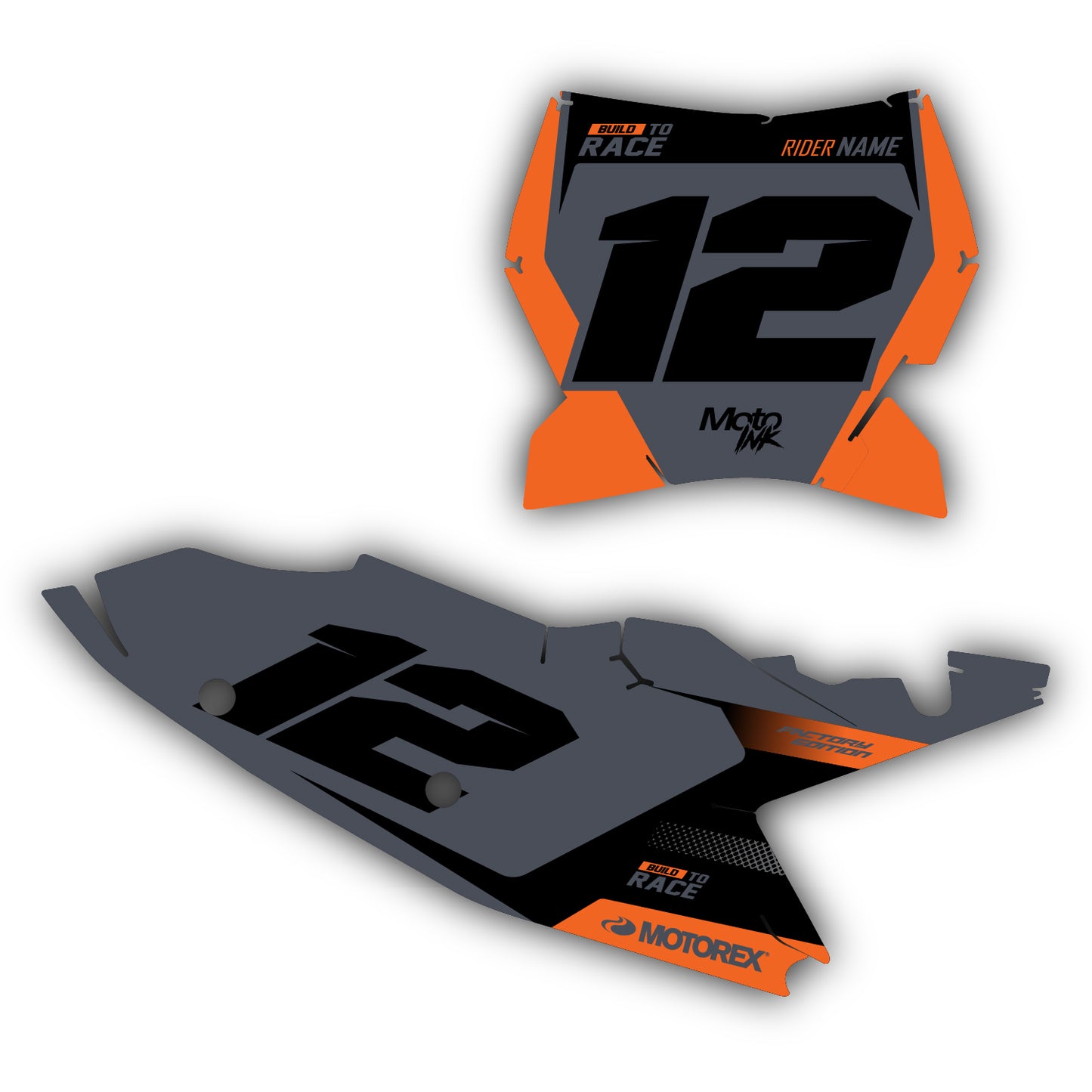 KTM Phantom Graphics Kit - SX50 SX65 SX85 SX SXF EXC XC EXCF Six Days 125
