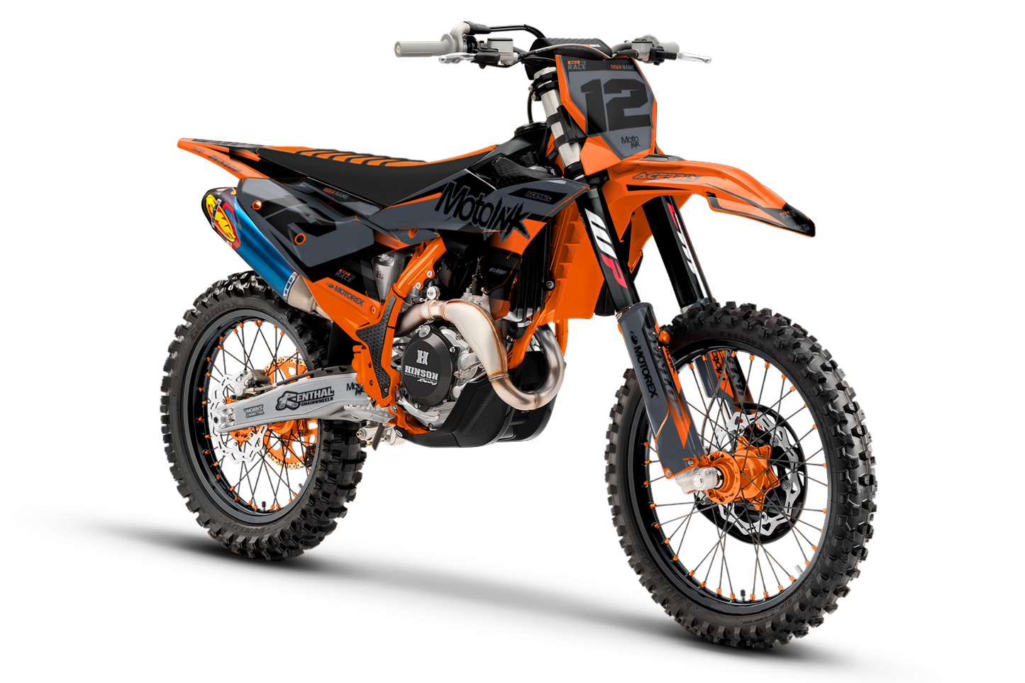 KTM Phantom Graphics Kit - SX50 SX65 SX85 SX SXF EXC XC EXCF Six Days 125