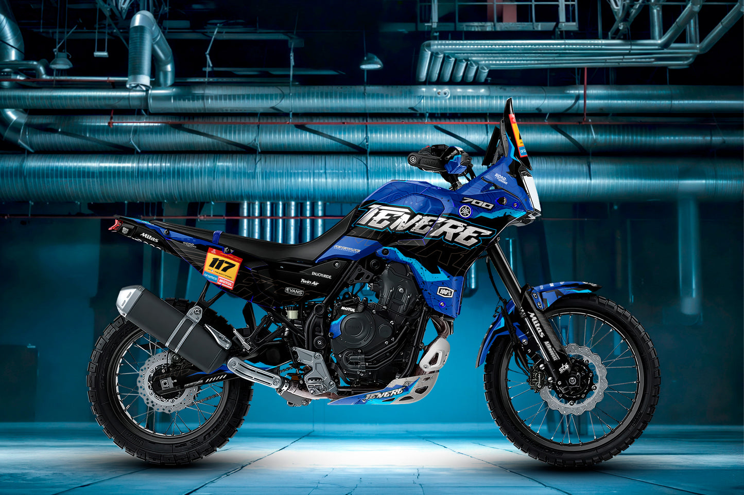 Yamaha Tenere 700 2025 Agadez Graphics Kit