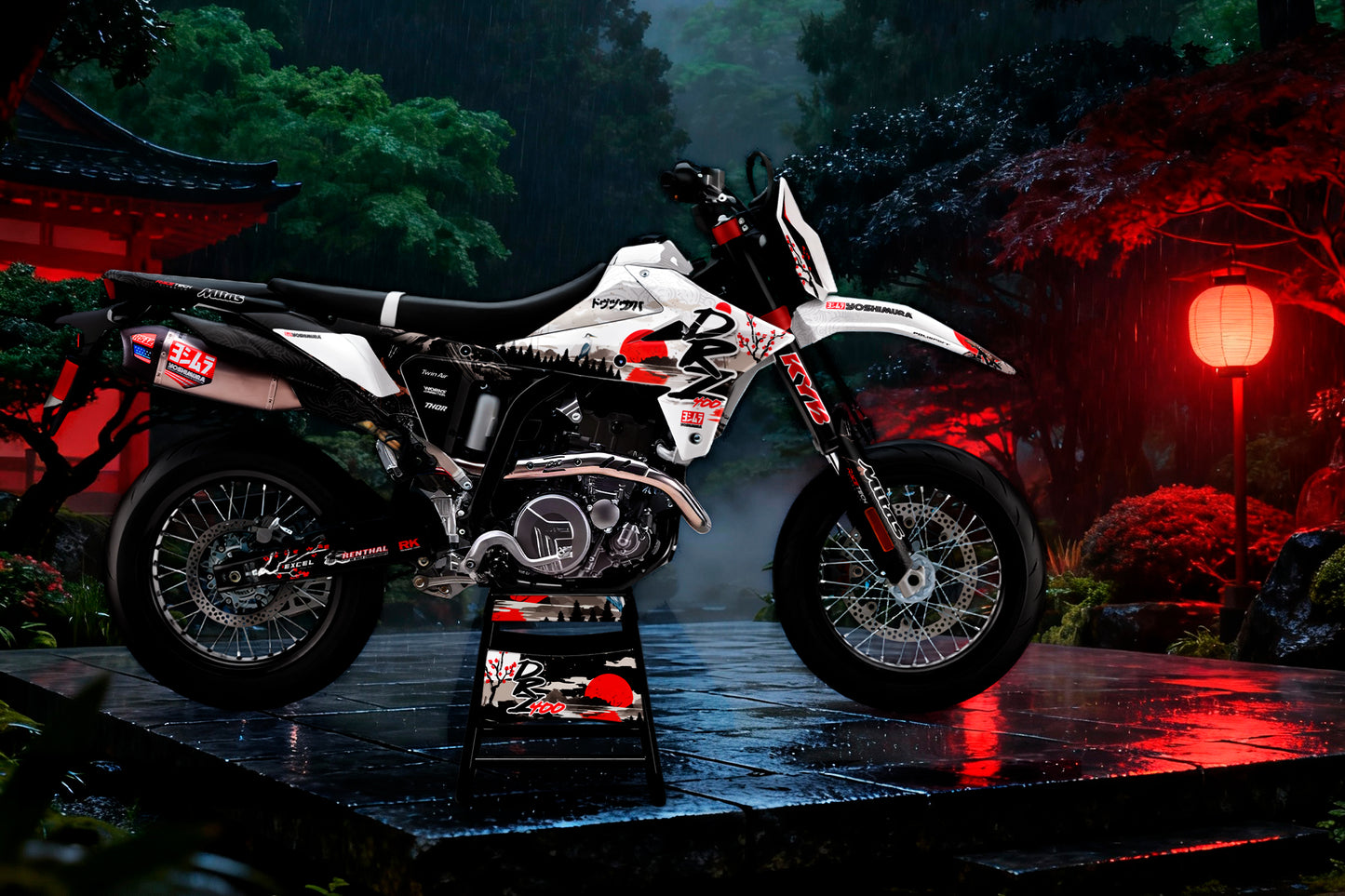Suzuki DR-Z4S & SM 2025 Aomori Graphics Kit