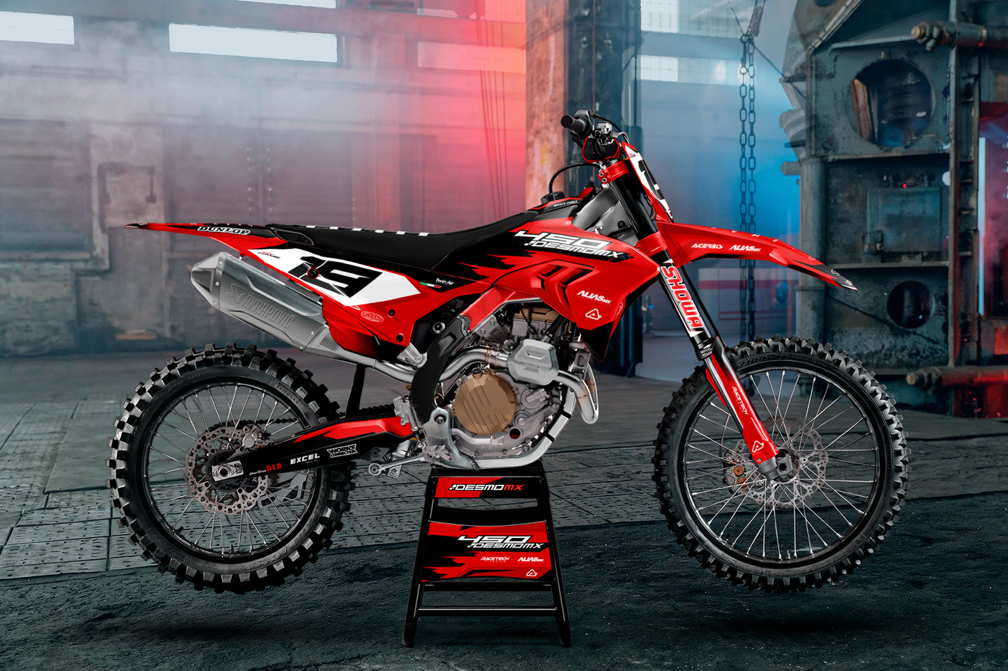 Ducati Ferrara Graphics Kit - Desmo 250 MX 450 MX