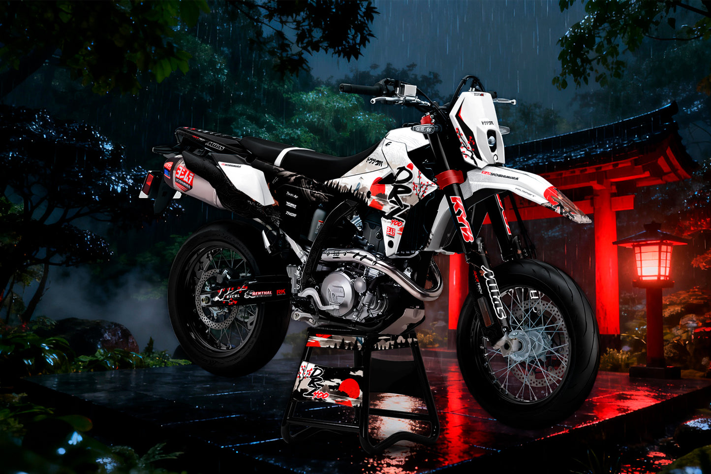 Suzuki DR-Z4S & SM 2025 Aomori Graphics Kit